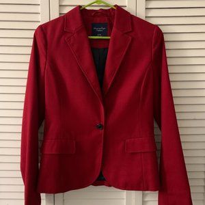 American Eagle Red Blazer